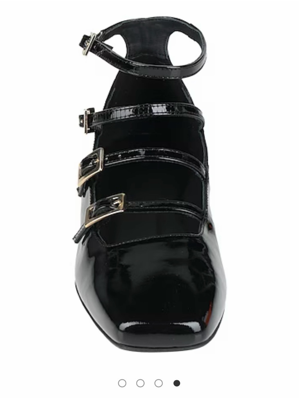 ALOHAS Black Patent Luke Leather Ballet Flat - Picture 3 of 9